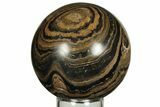 Polished Stromatolite (Greysonia) Sphere - Bolivia #227052-1